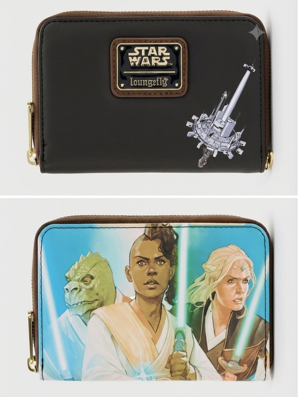 LOUNGEFLY Star Wars: The High Republic Comic Cover Zip Around Wallet